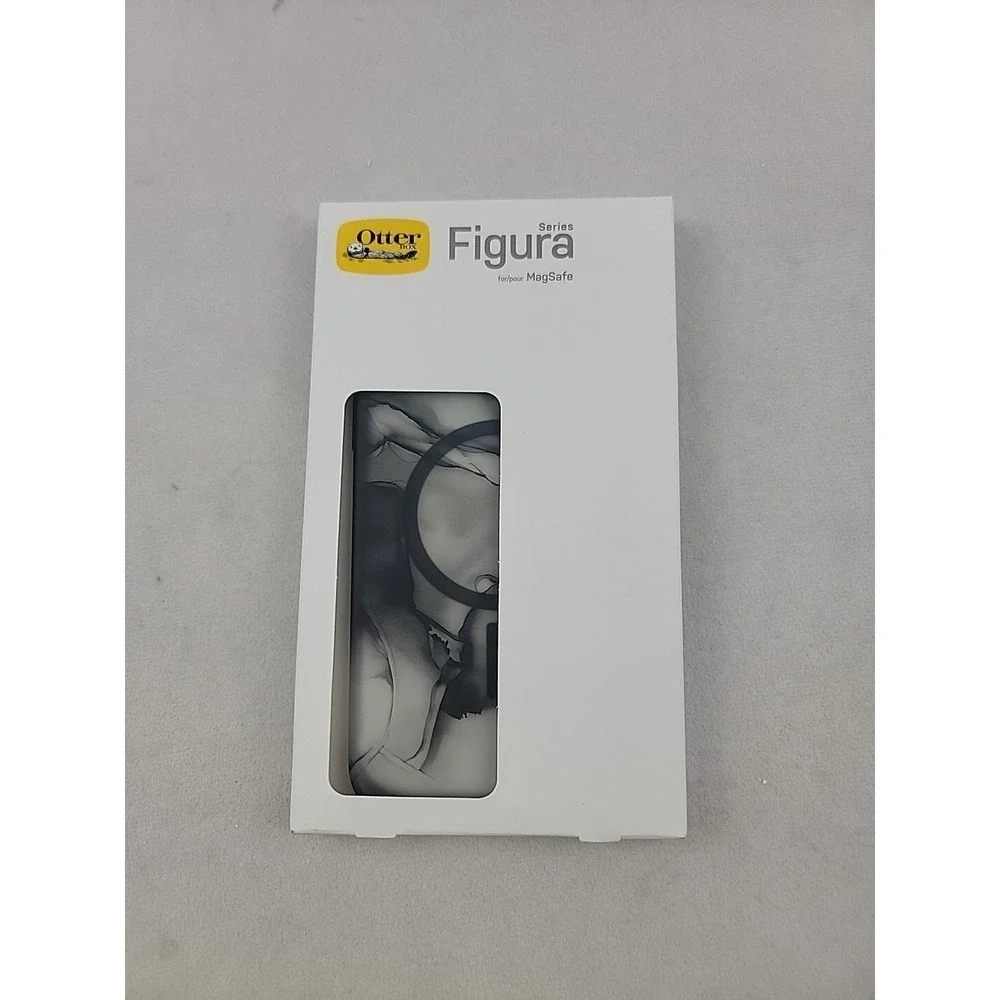 OtterBox Figura Series Case with MagSafe for Apple iPhone 14 Plus - Black Marble